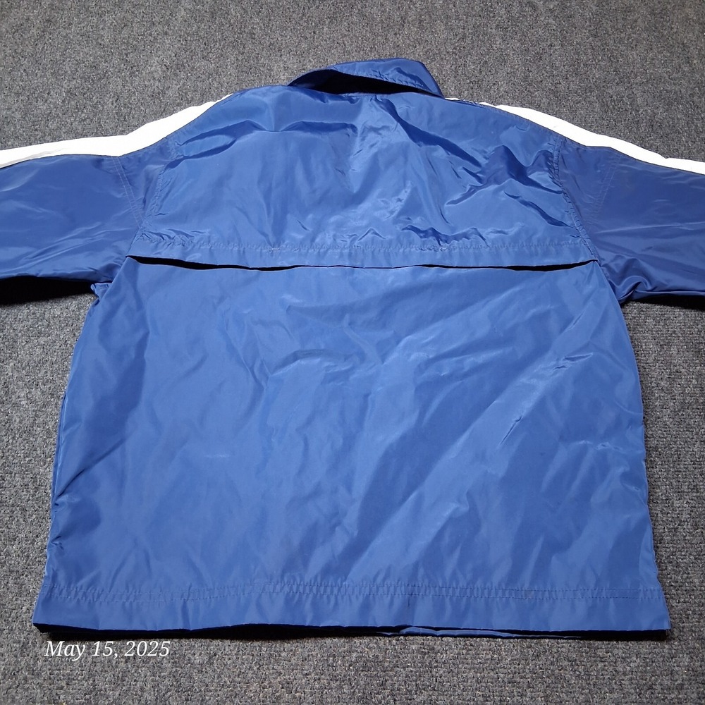 Nike Windbreaker Jacket Youth Size Medium 10 - 12 Blue Full Zip Lightweight - Picture 8 of 10